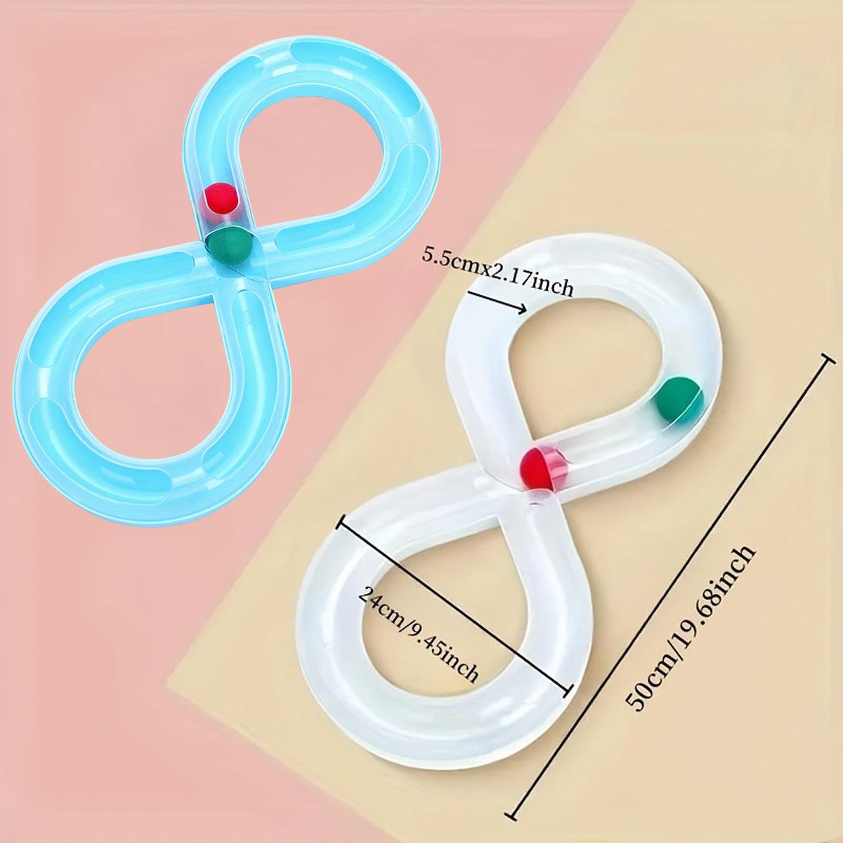 Cat Toys Carousel Teaser Tunnel Kitten Play Fighting Toy Interactive Fun for Cat-2