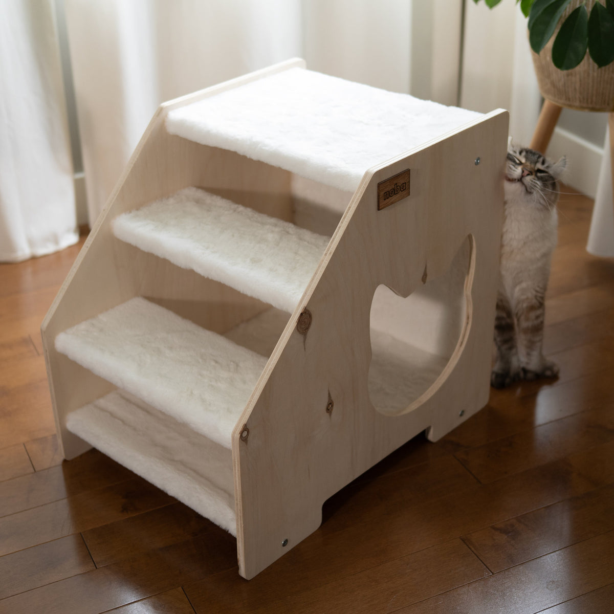 Stairs Hideout for Cats and Small Dogs – Cat Stairs, Cat Steps, Stairs for Pets, Cat Hideout & Cat Furniture