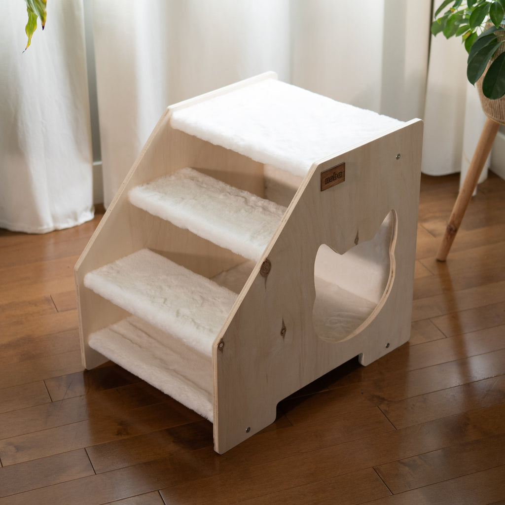 Stairs Hideout for Cats and Small Dogs – Cat Stairs, Cat Steps, Stairs for Pets, Cat Hideout & Cat Furniture