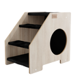Stairs Hideout for Cats and Small Dogs – Cat Stairs, Cat Steps, Stairs for Pets, Cat Hideout & Cat Furniture