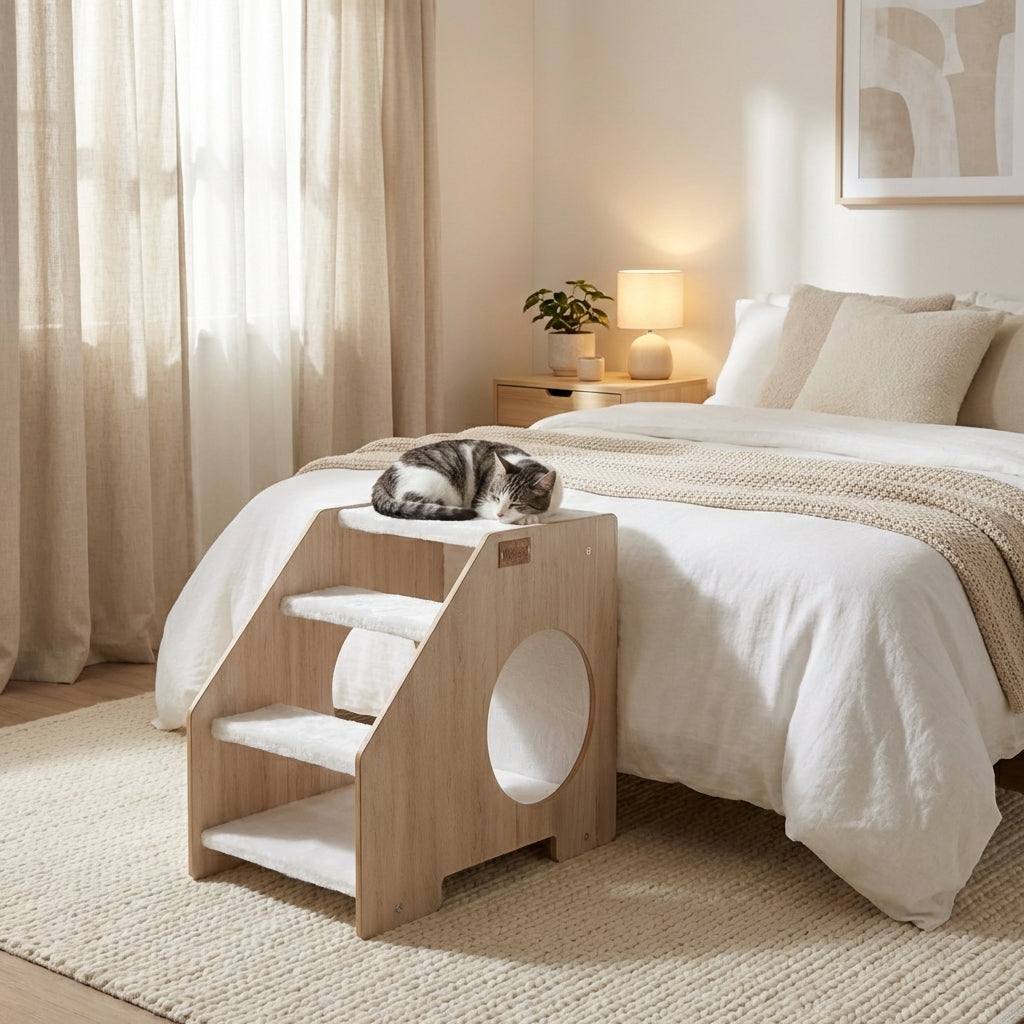 Stairs Hideout for Cats and Small Dogs – Cat Stairs, Cat Steps, Stairs for Pets, Cat Hideout & Cat Furniture