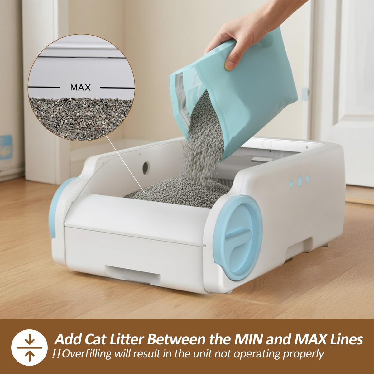 Automatic Shoveling Excrement Cat Sand Table Pet Cat Smart Cat Litter Box Cleaning Equipment Anti-splash Cat Toilet Wifi Control