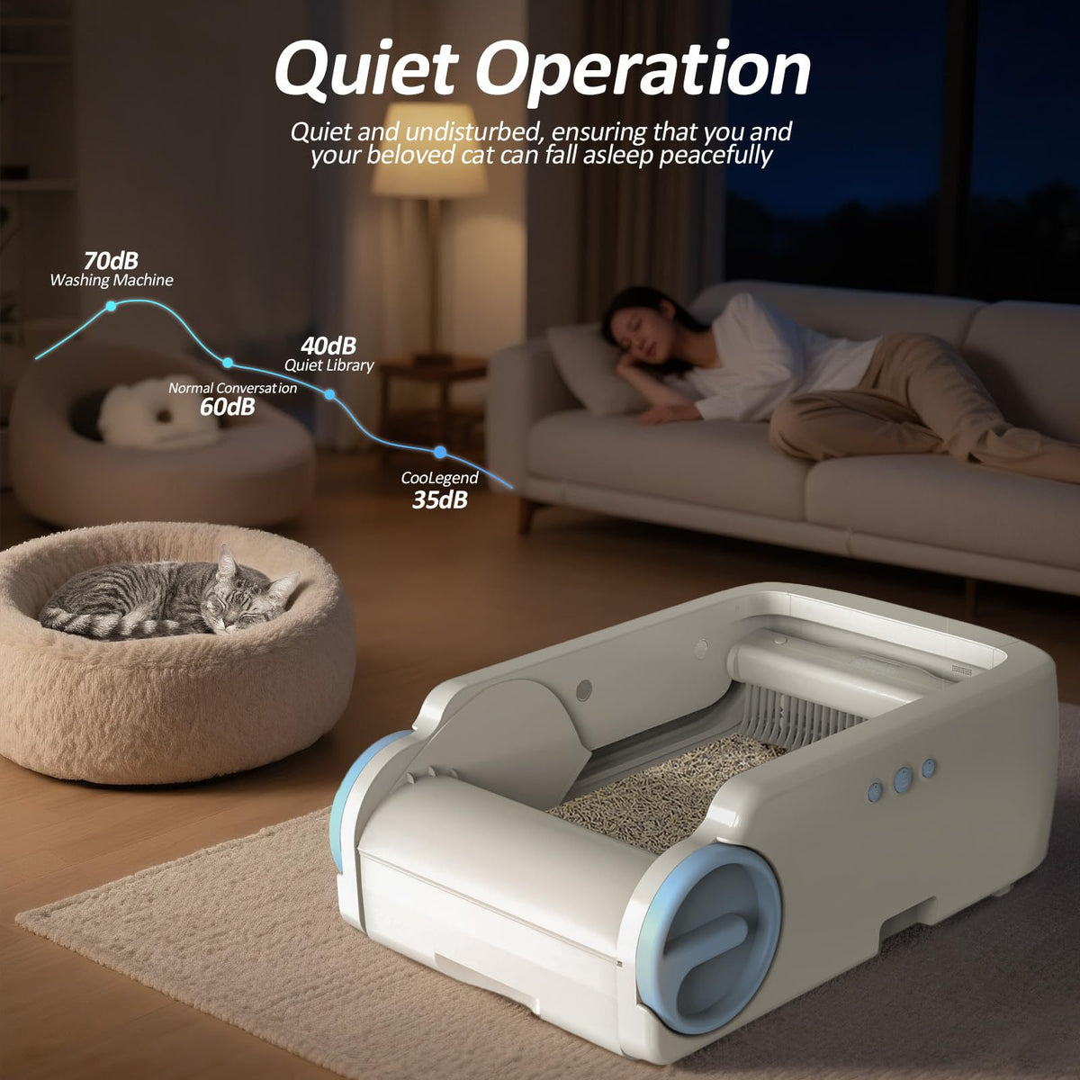 Automatic Shoveling Excrement Cat Sand Table Pet Cat Smart Cat Litter Box Cleaning Equipment Anti-splash Cat Toilet Wifi Control