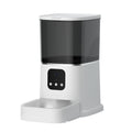 Front view of automatic pet feeder WIFI with remote video control