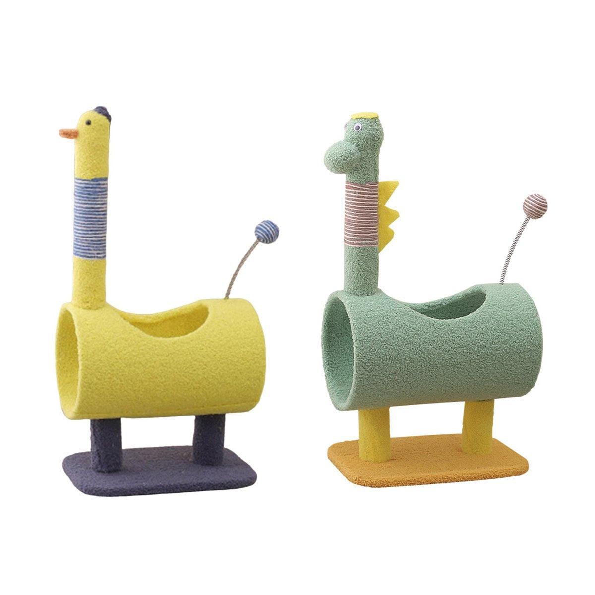 Climbing Frame Cat Scratching Post Jumping Platform Pet Toys for Cats and Kitten