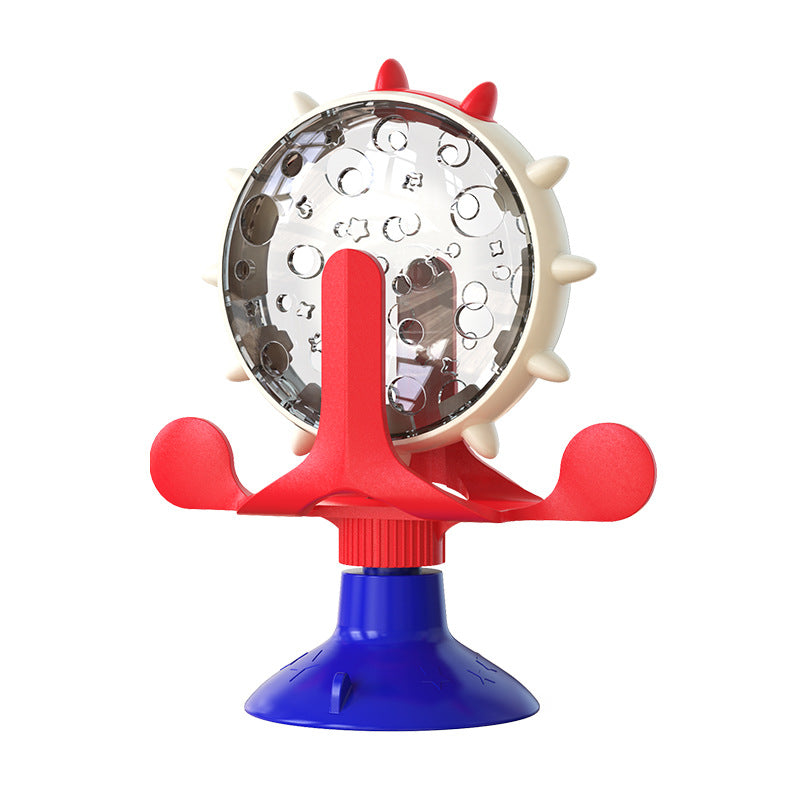 Pet Supplies Factory Wholesale Company New Explosive Amazon Feeder Cat Funny Cat Stick Toy Turntable Ball