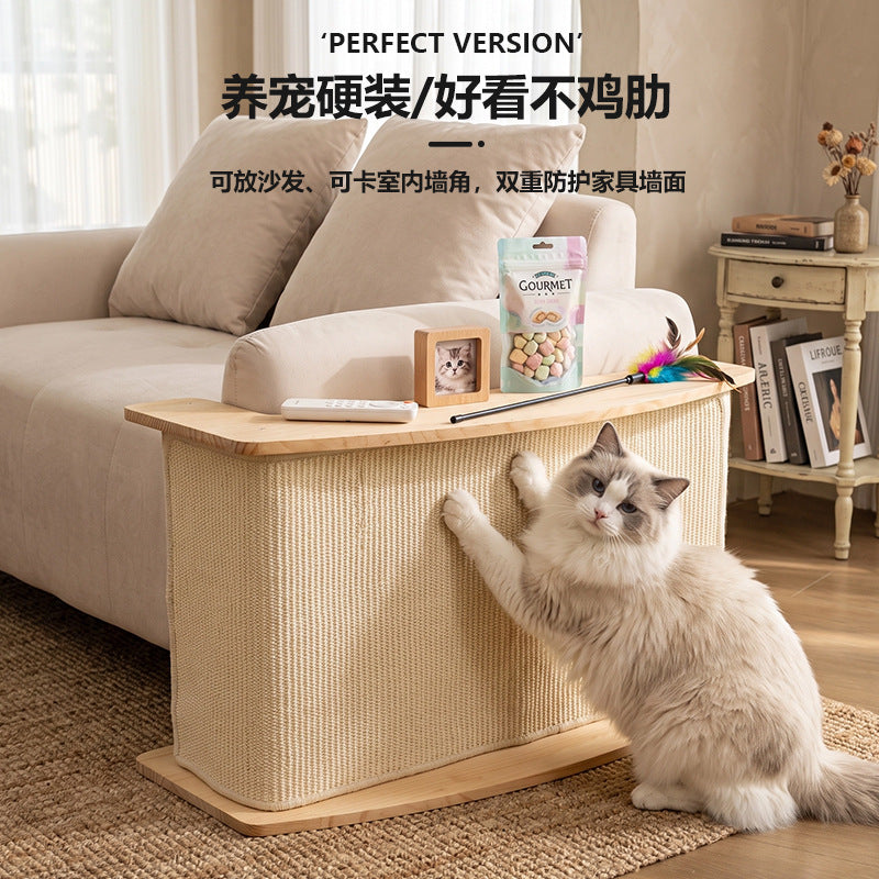 Cat Climbing Frame And Scratching Board, Durable And Not Prone To Shedding, Protects Sofas And Wall Corners, Self-entertaining Toy For Cats, Pet Supplies