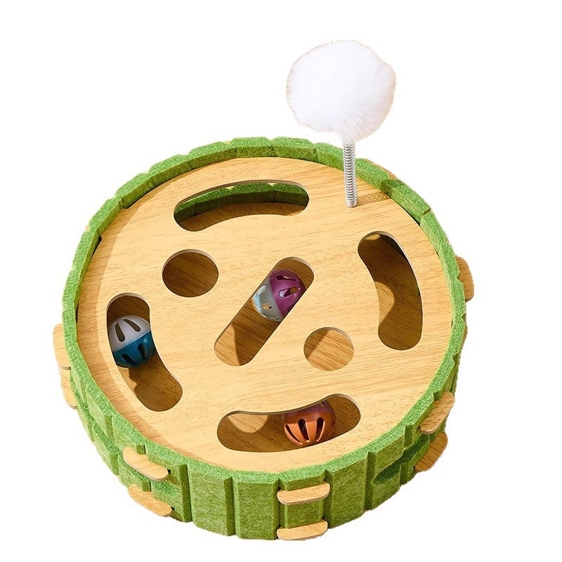 Cat Toy For Self-Entertainment, Boredom-Relief Maze Box, Durable And Non-Shedding Cat Scratching Post, Educational Toy Supplies