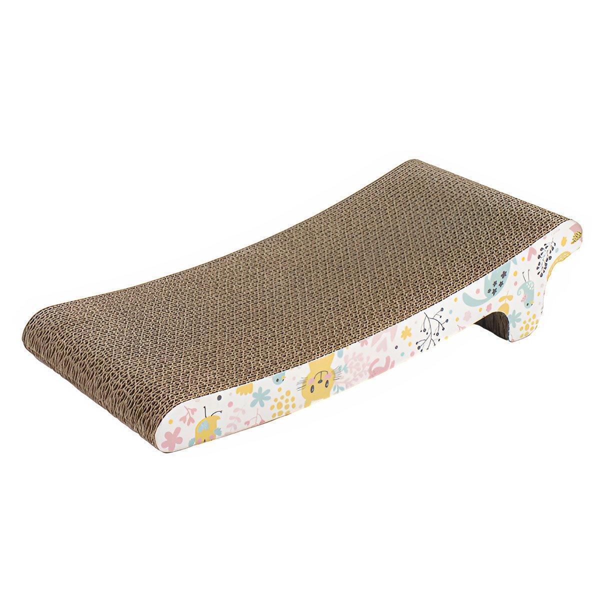Cat Scratch Board Scratching Post Toys Gym Cardboard Sisal Pet Scratcher Mat