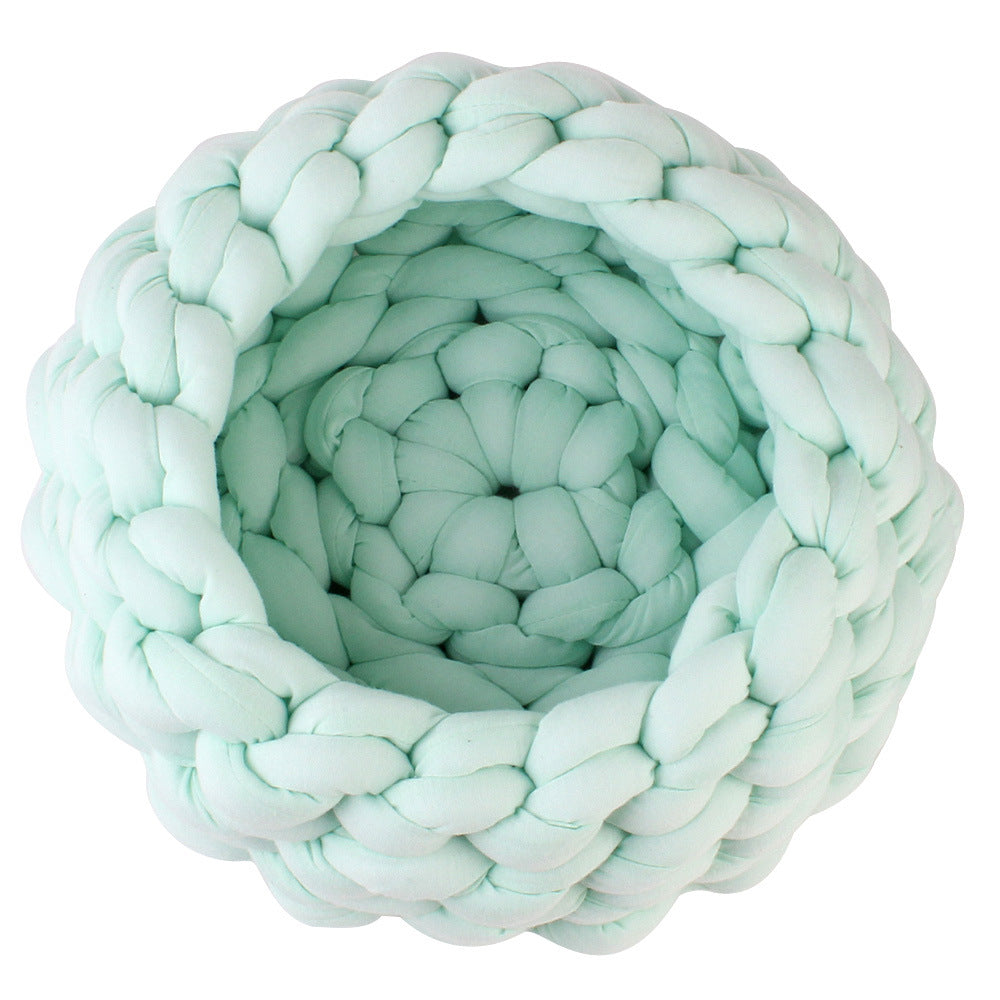 Knitting Nest Machine Washable Coarse Wool Pet Nest Filling Yarn Knitting Pet Nest