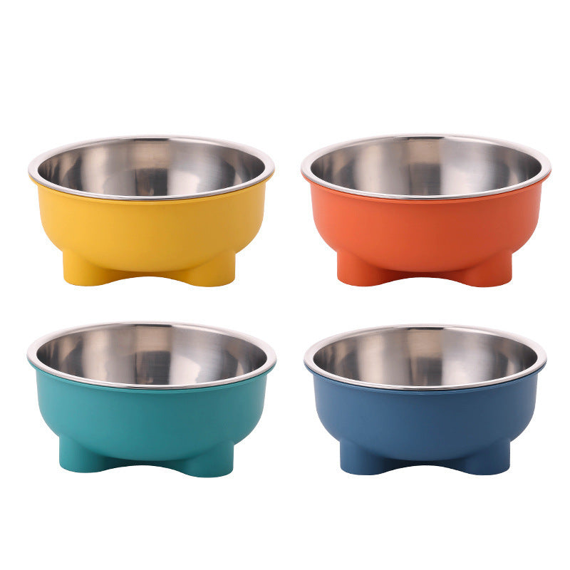 Daily Necessities Pet Bowl Dog Bowl Cat Bowl Pet Dog Basin Easy Cleaning Pet Supplies