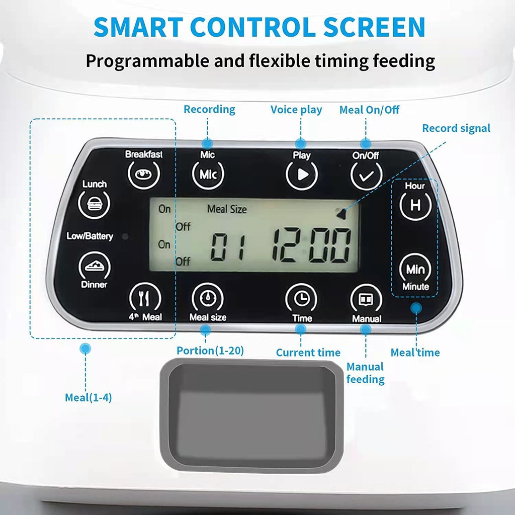 Elf Pet Feeder Automatic Feeder Fixed-point Feeder Manual Feeding WiFi Feeder