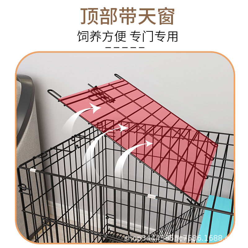Cat Cage Home Indoor Super Large Free Space With Toilet Integrated Foldable Convenient Out Two Or Three Layers Cat Villa