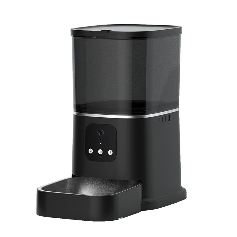 Removable food dispenser bowl for smart pet feeder
