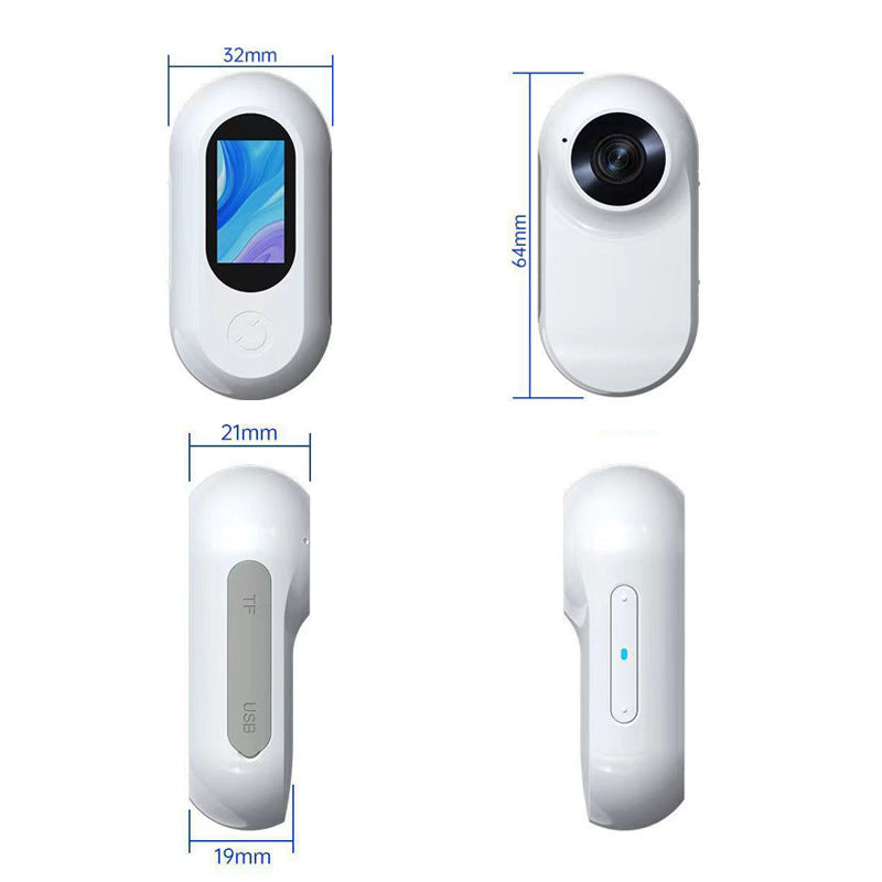 New HD A100 Sports Camera Indoor And Outdoor Cycling Sports Camera Cat Dog Collar Pet Camera