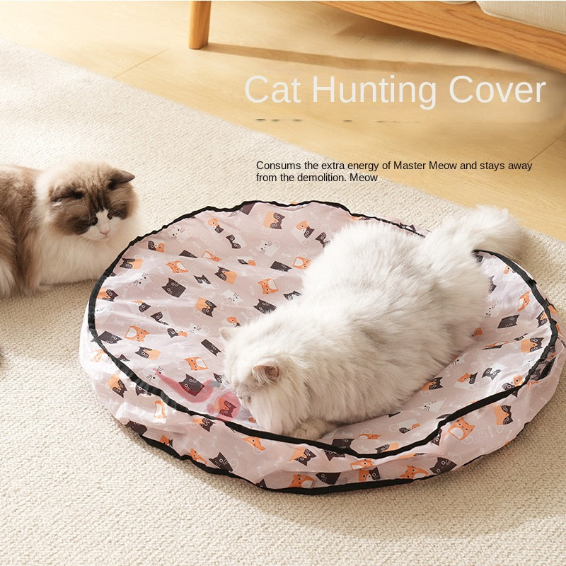 Cat Toy Hunting Cover Electric Pet Toy Interactive Self-hi Boring Artifact Rolling Ball Funny Cat Toy