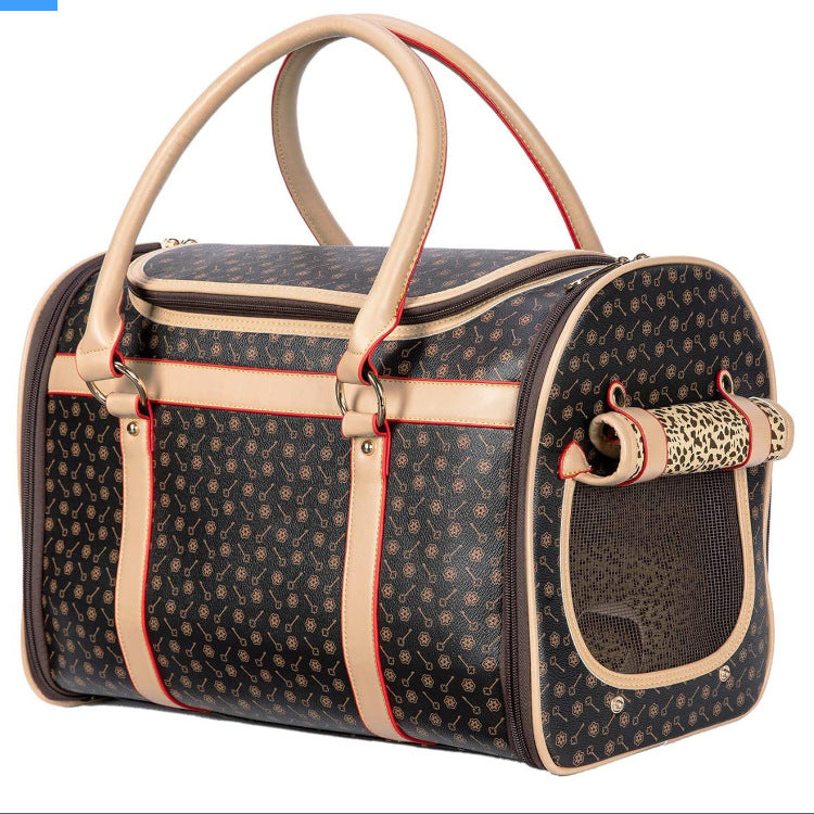 Pet Bag Car Cat Bag Dog Bag Multifunctional Shoulder Pet Bag Dog Bag Folding Breathable Bag Suitcase Backpack