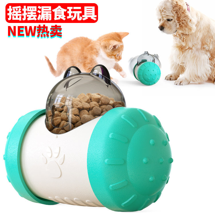 Pet Supplies Hot Tumbler Puzzle Slow Food Leakage Ball Without Electric Pet Dog Toy