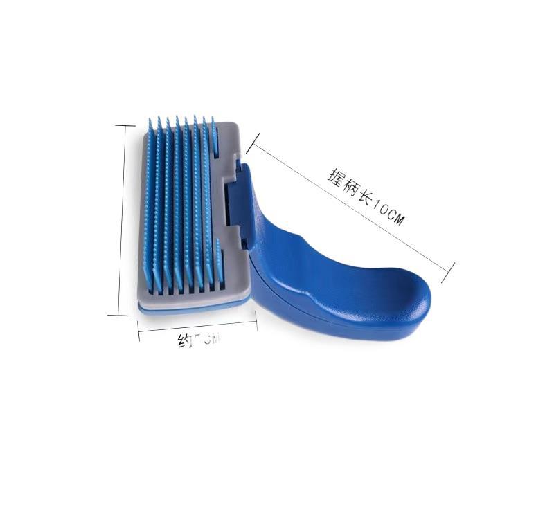 Pet Hair Removal Supplies Dogs One-click Hair Removal Comb Clean Up Flea Grooming Brush Automatic Pet Hair Removal Comb