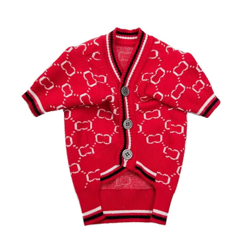 Pet Clothes Cat Sterilization Clothing Dog Koji Fa Dou Schnery Clothes Teddy Sweater Autumn Winter