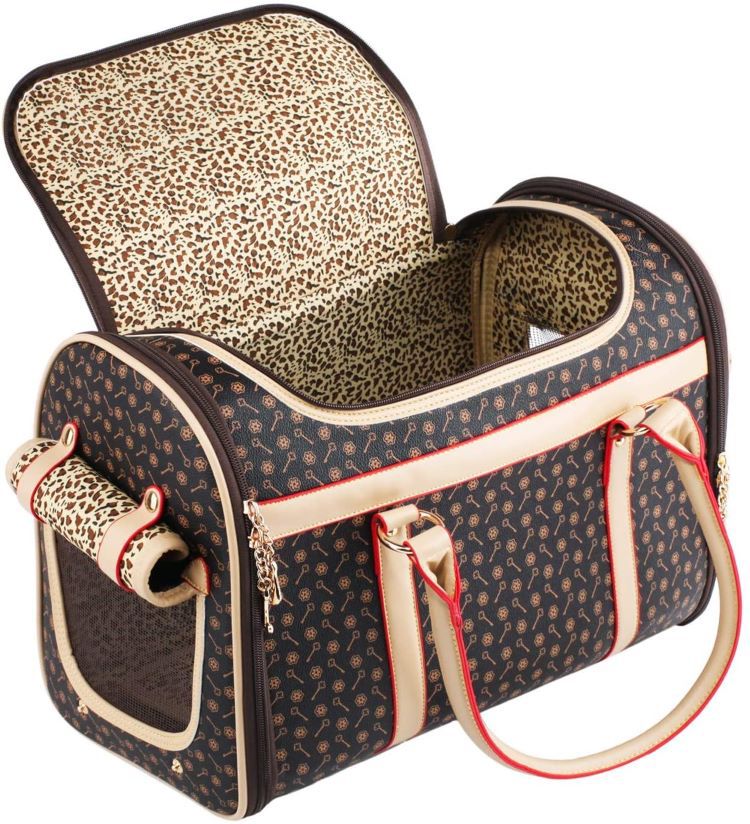 Pet Bag Car Cat Bag Dog Bag Multifunctional Shoulder Pet Bag Dog Bag Folding Breathable Bag Suitcase Backpack