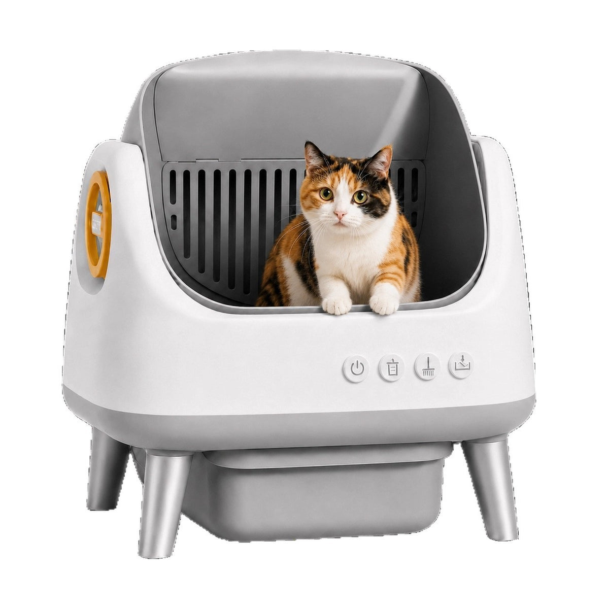 Source Manufacturer Fully Automatic Cat Litter Box Smart Self-Cleaning Cat Litter Box Electric Cat Toilet Wholesale And Dropshipping In Stock