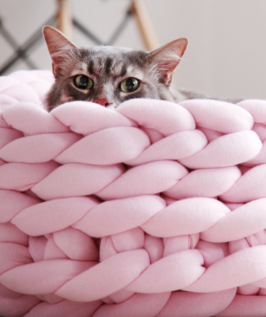 Knitting Nest Machine Washable Coarse Wool Pet Nest Filling Yarn Knitting Pet Nest