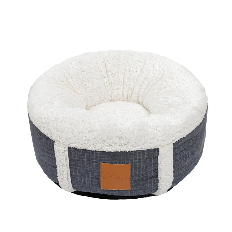 Winter Super Soft Warm Pet Bed Lamb Wool Kennel